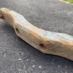 Antique Primitive 19th c. Ox / Horse Evener Yoke Original Blue Paint AAFA Farm