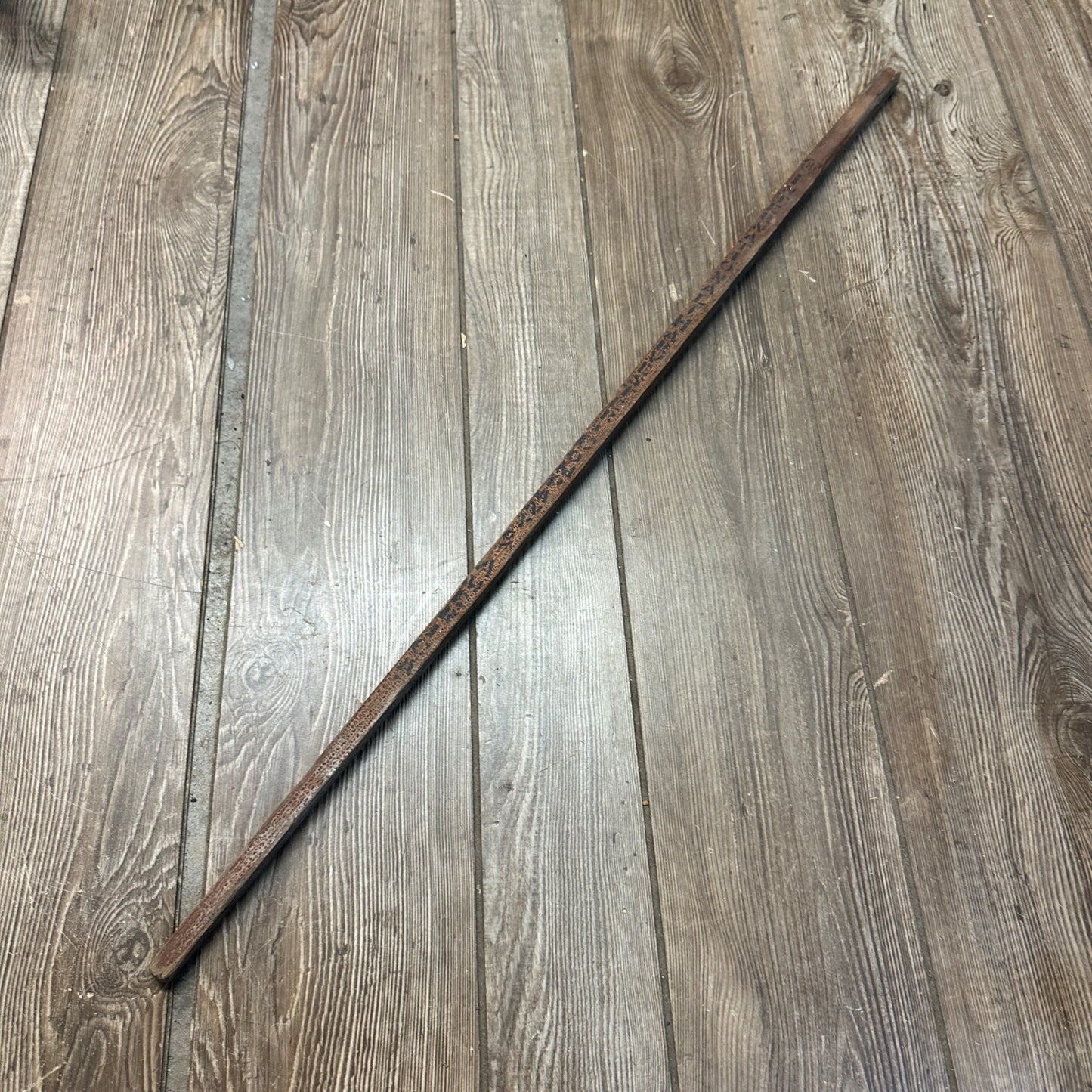 RARE ANTIQUE INTERNATIONAL HARVESTER COMPANY WALKING STICK CANE ADVERTISING