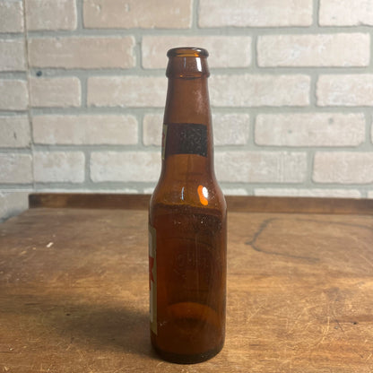 Vintage Geo. Walter's Little Adler Beer 7oz Glass Bottle Appleton Wis Label