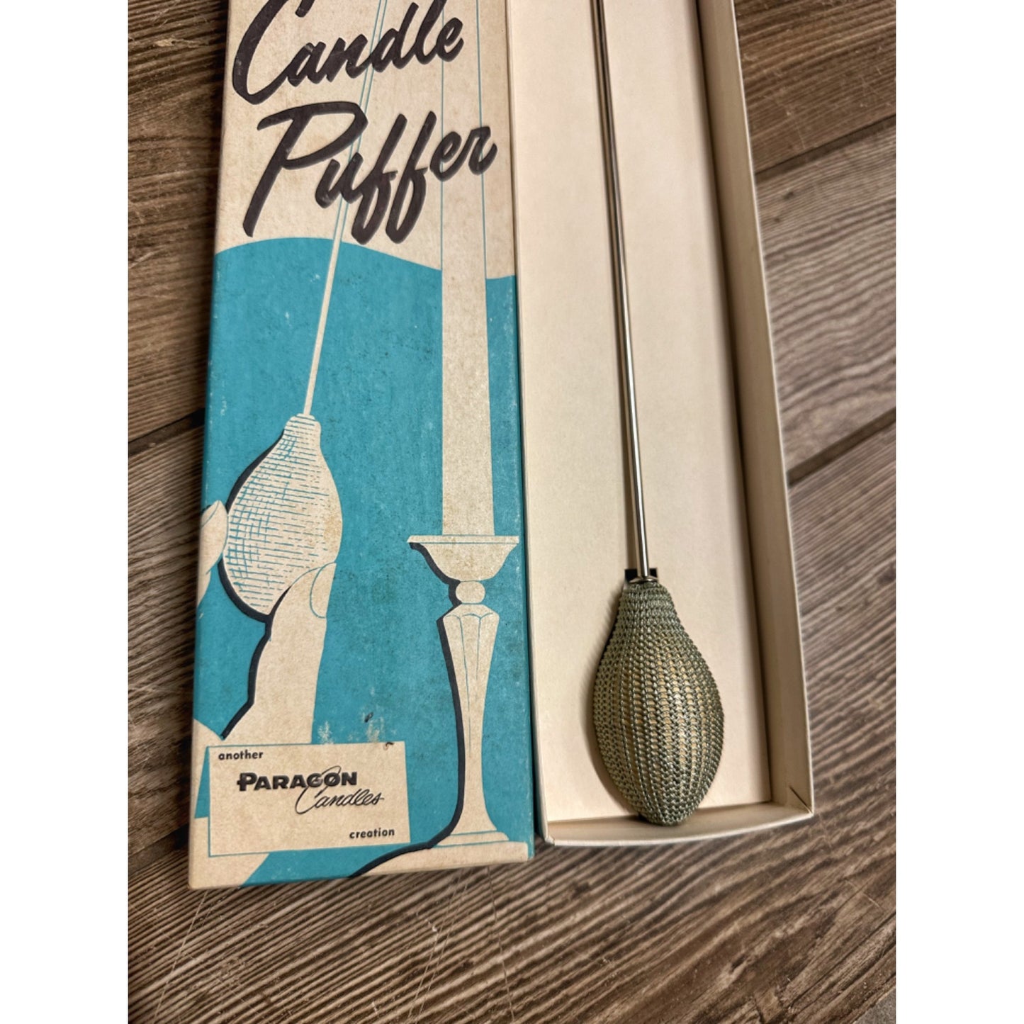 VTG MAGIC CANDLE PUFFER PARAGON VICTORVILLE TOUCHLESS SNUFFER WITH BOX