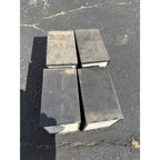 Vintage Lot of 4 All Metal Pharmacy Prescription Black File Box McCracken