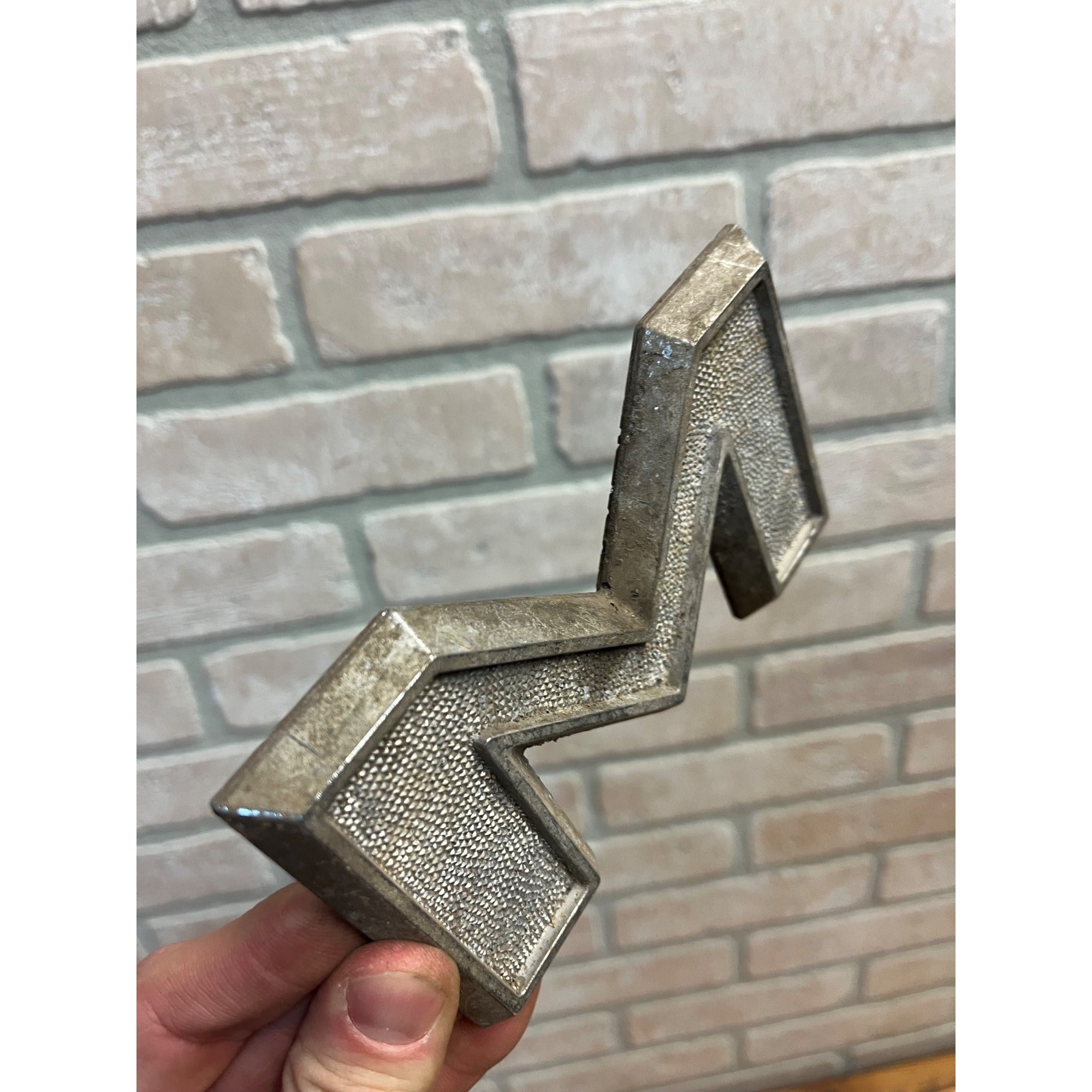 Mack Truck Metal Letter "M” Emblem - 4MR33-P1 - OEM Original Pebbled
