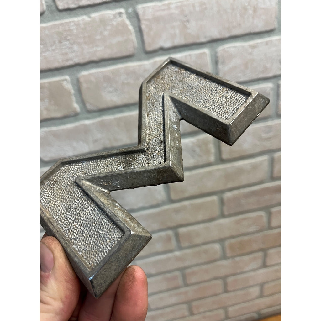 Mack Truck Metal Letter "M” Emblem - 4MR33-P1 - OEM Original Pebbled