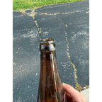 Antique Amber Vogl's Independent Brewery South Germantown Wis Beer Bottle