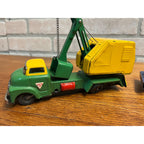 Vintage Japan SSS Tin Litho Friction Construction Toys Shovel Dump Truck - Parts