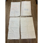 Vintage Lot Sugar Feed Sacks Cloth Repurpose Hershey Sugar Godchaux's Cerelose++