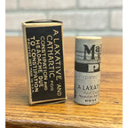 RARE 1920s Antique Quack Medicine Cure Ma-Le-Na Pills Container Indian + Box