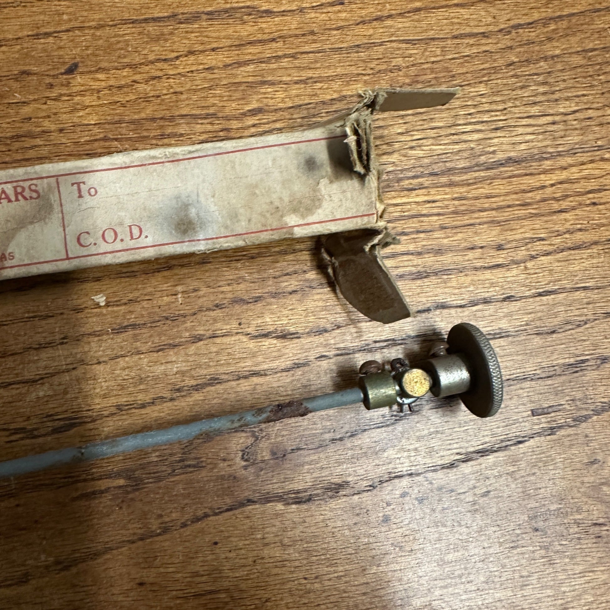 Original FORD Supreme Combination Carbureter Choker & Adjuster - Youngblood Mfg