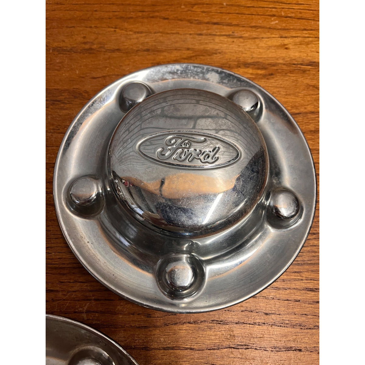 1997 - 2004 Ford Center Caps Chrome # YL34-1A096-CB Set of (3)