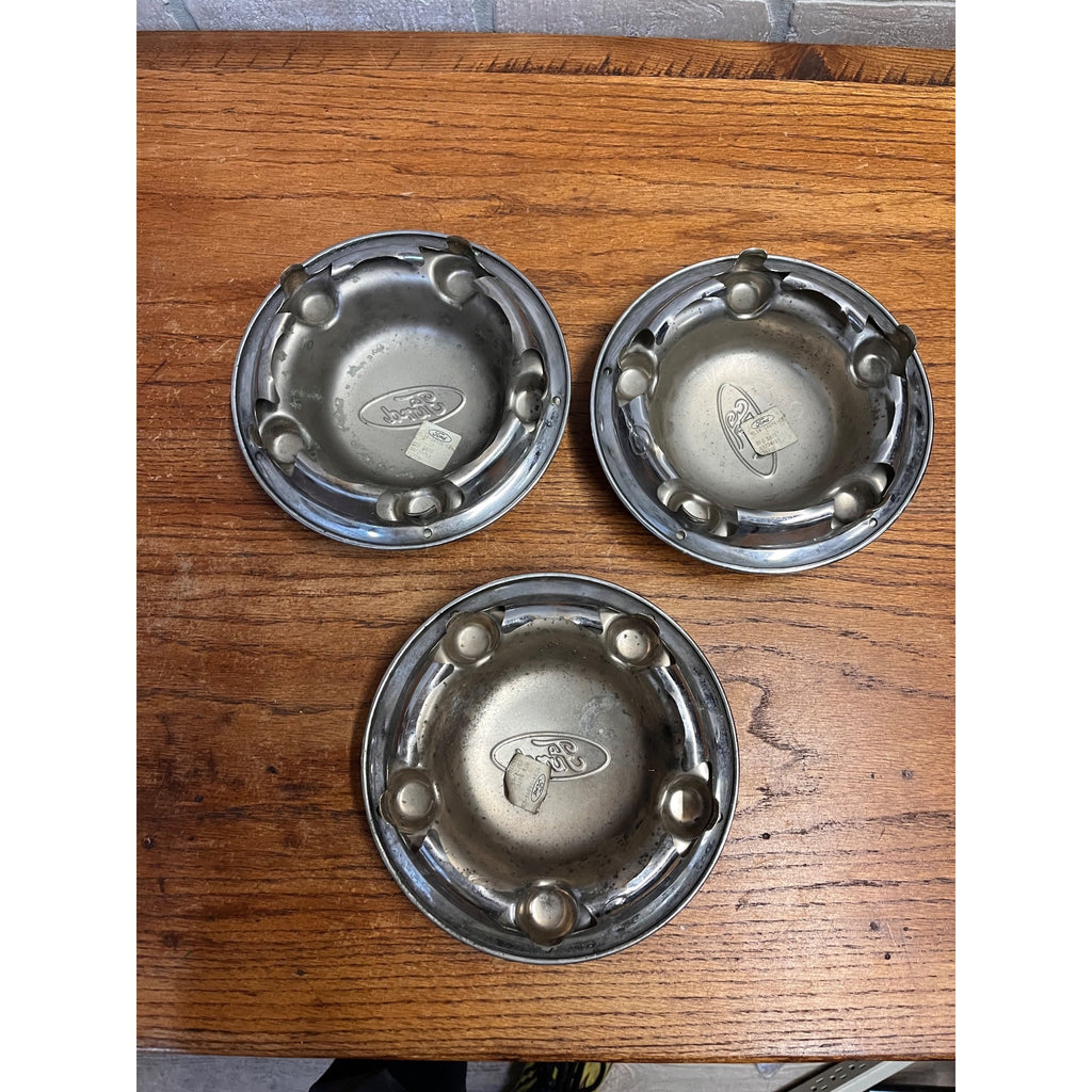 1997 - 2004 Ford Center Caps Chrome # YL34-1A096-CB Set of (3)