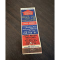 Vintage 1940s Pine River Motors Standard Oil Iso-Vis Advertising Matchbook Wis