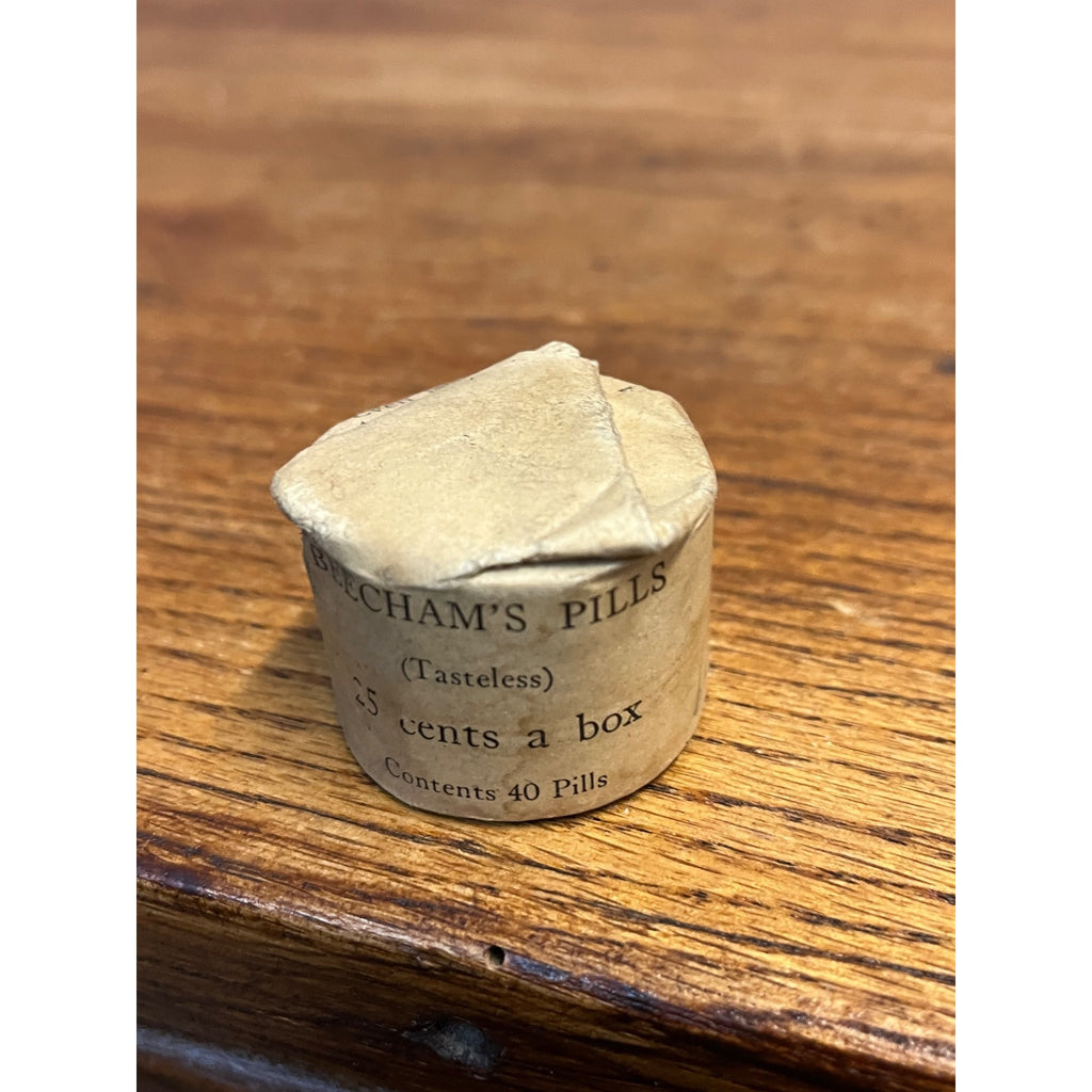 Vintage Beecham's Laxative Pills - UNOPENED Package Apothecary Quack Medicine