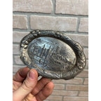 1934 Chicago Worlds Fair Travel and Transportation Belgian Village Coin Tray