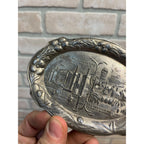 1934 Chicago Worlds Fair Travel and Transportation Belgian Village Coin Tray