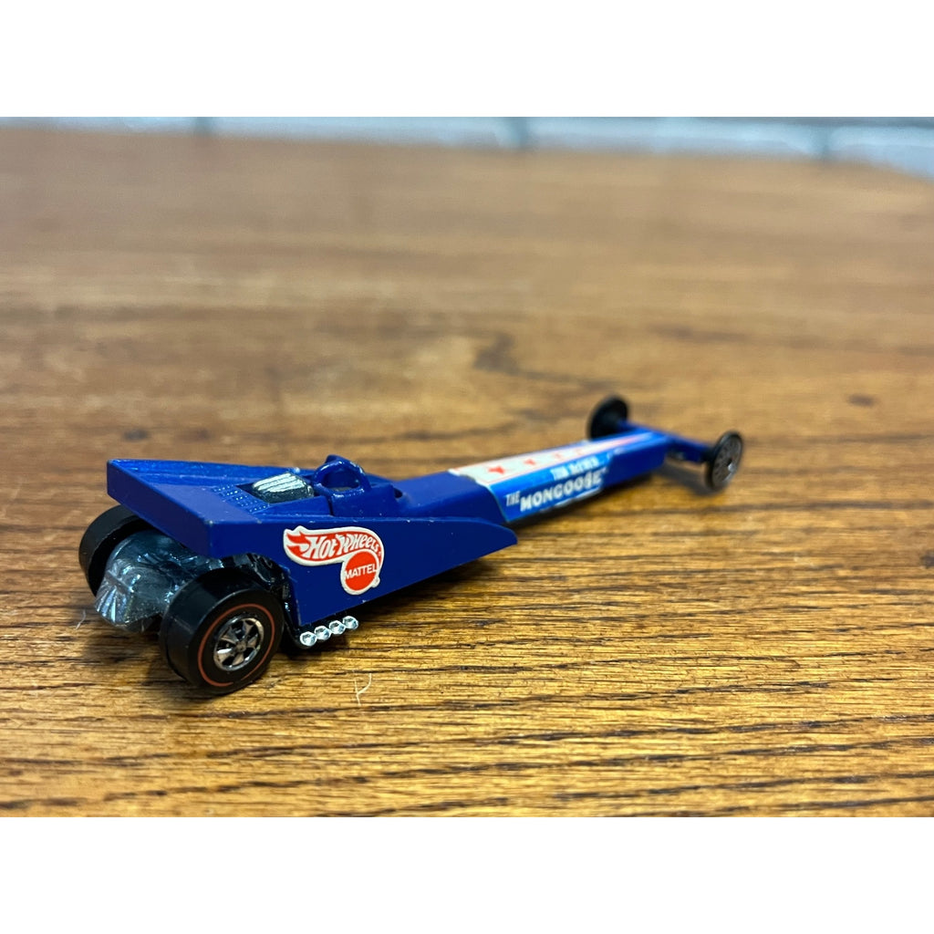 1971 Hot Wheels Redline Tom Mongoose McEwen Rear Engine Dragster - CLEAN