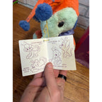 Moon Niks Plush Elephant Art Linkletter Stuffed Animal Knickerbocker w Box & Tag
