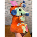 Moon Niks Plush Elephant Art Linkletter Stuffed Animal Knickerbocker w Box & Tag