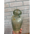 J.B. Reiter c1890s Milwaukee Wis Blue Soda Beer Bottle Blob Top Hutchinson