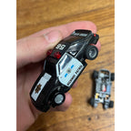 VTG Tyco Highway Patrol #56 Racing Slot Car Toy HO Scale + Other Chassis Parts