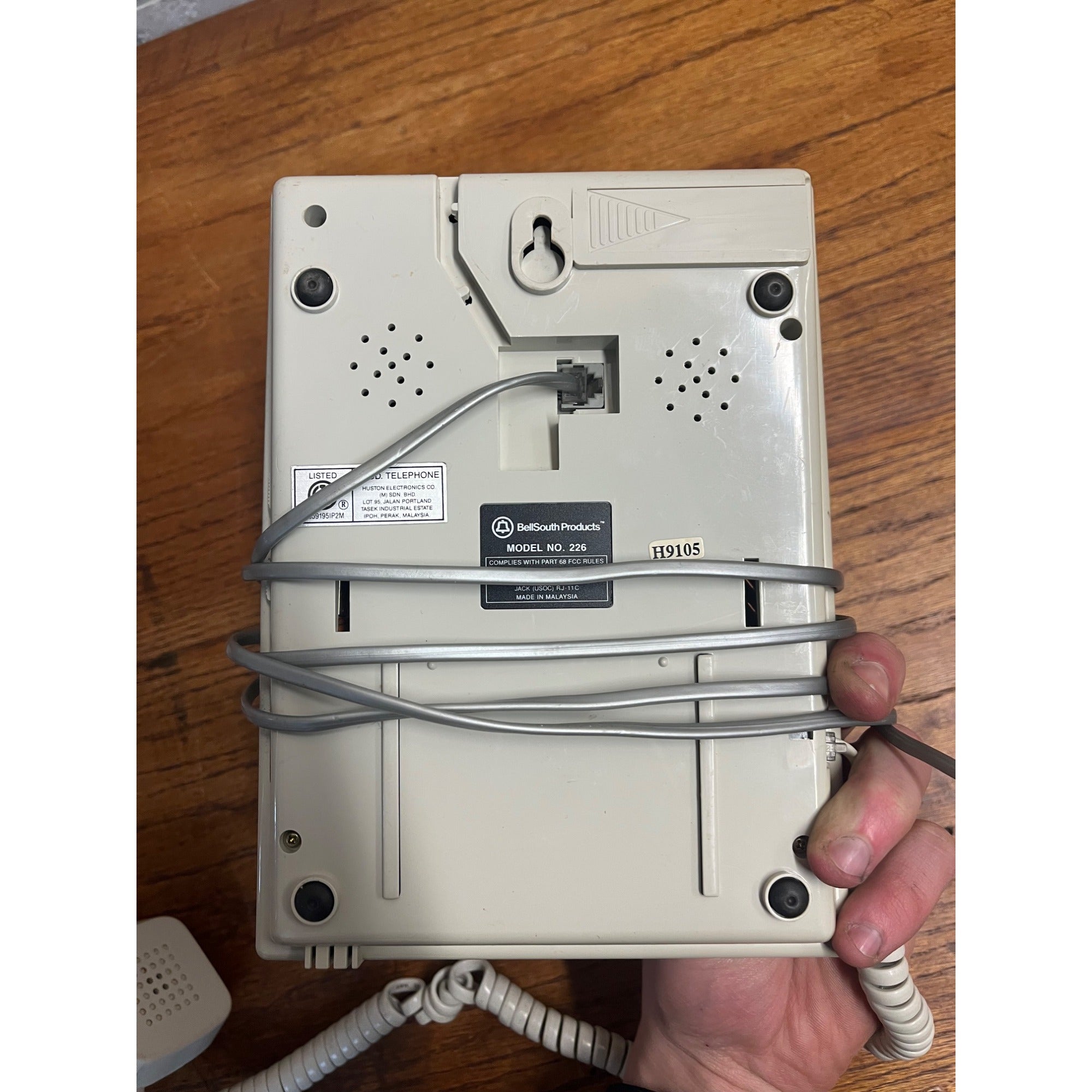 Vintage BellSouth Products Wall/Desk Telephone Model 226 Office 20 Memory