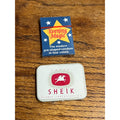 Vintage 1930's Sheik Condom Rubber Prophylactic Advertising Tin + Evening Magic