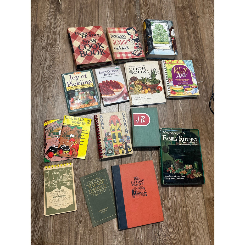 Vintage Cook Book Lot Recipes Better Homes & Gardens Pepperidge ++