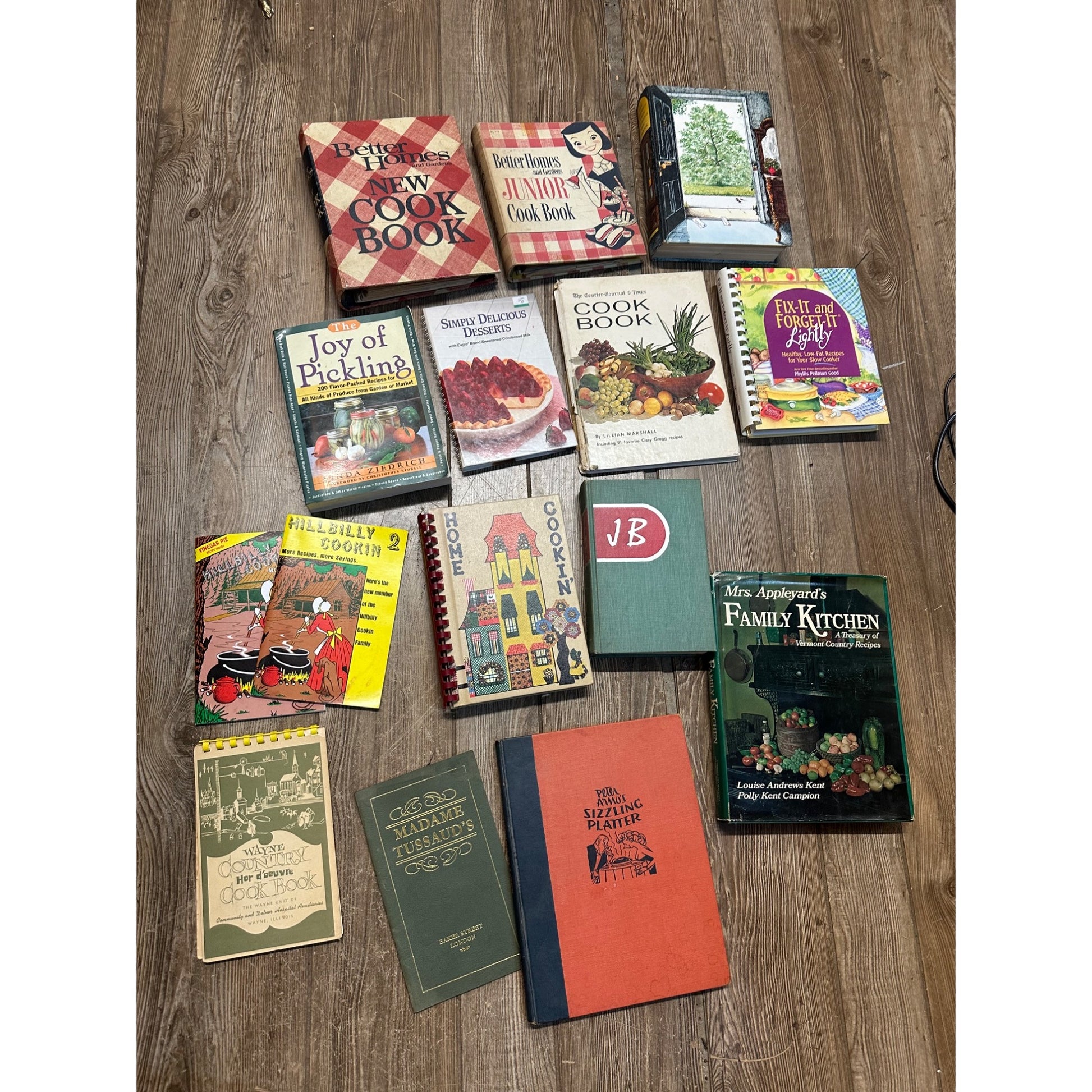 Vintage Cook Book Lot Recipes Better Homes & Gardens Pepperidge ++