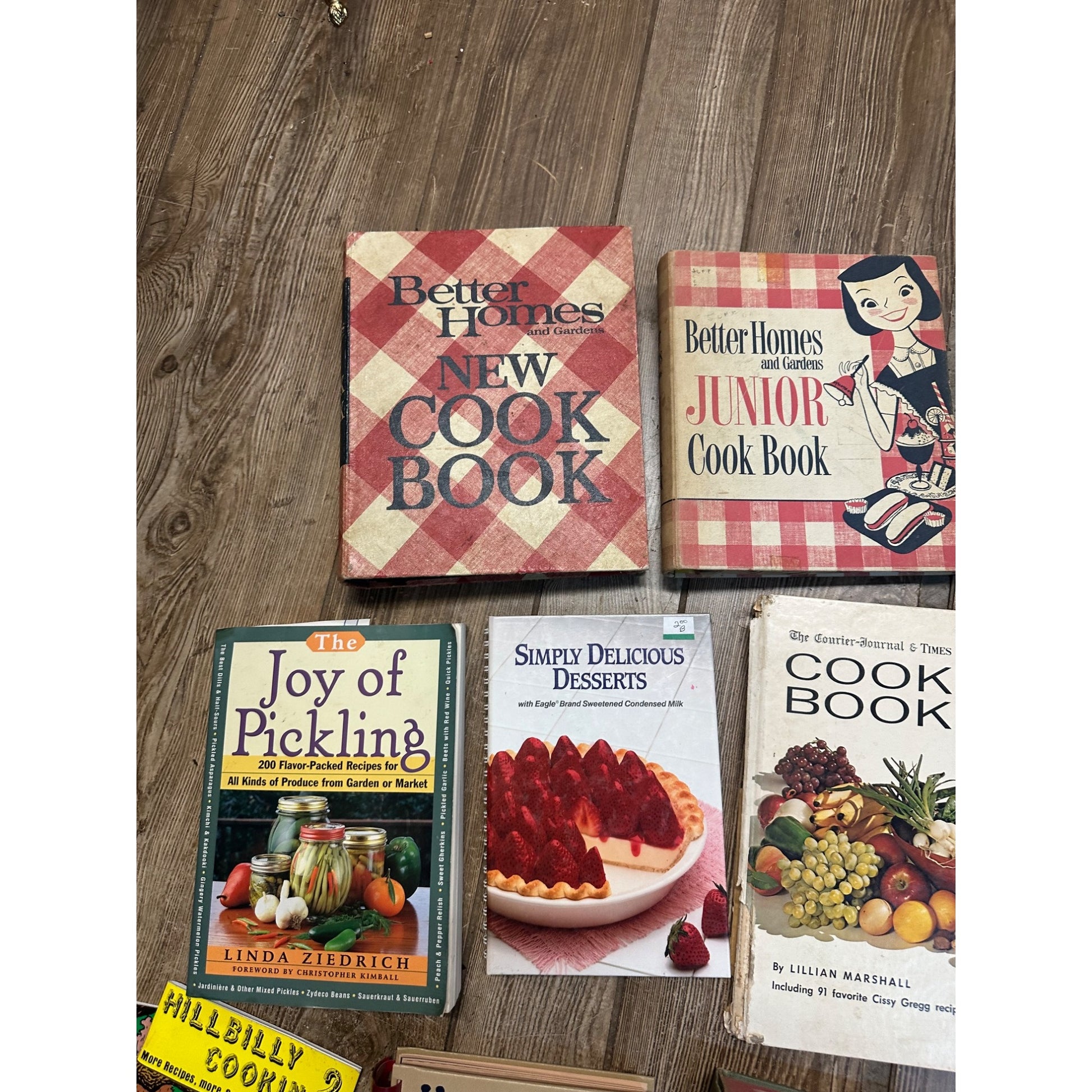 Vintage Cook Book Lot Recipes Better Homes & Gardens Pepperidge ++
