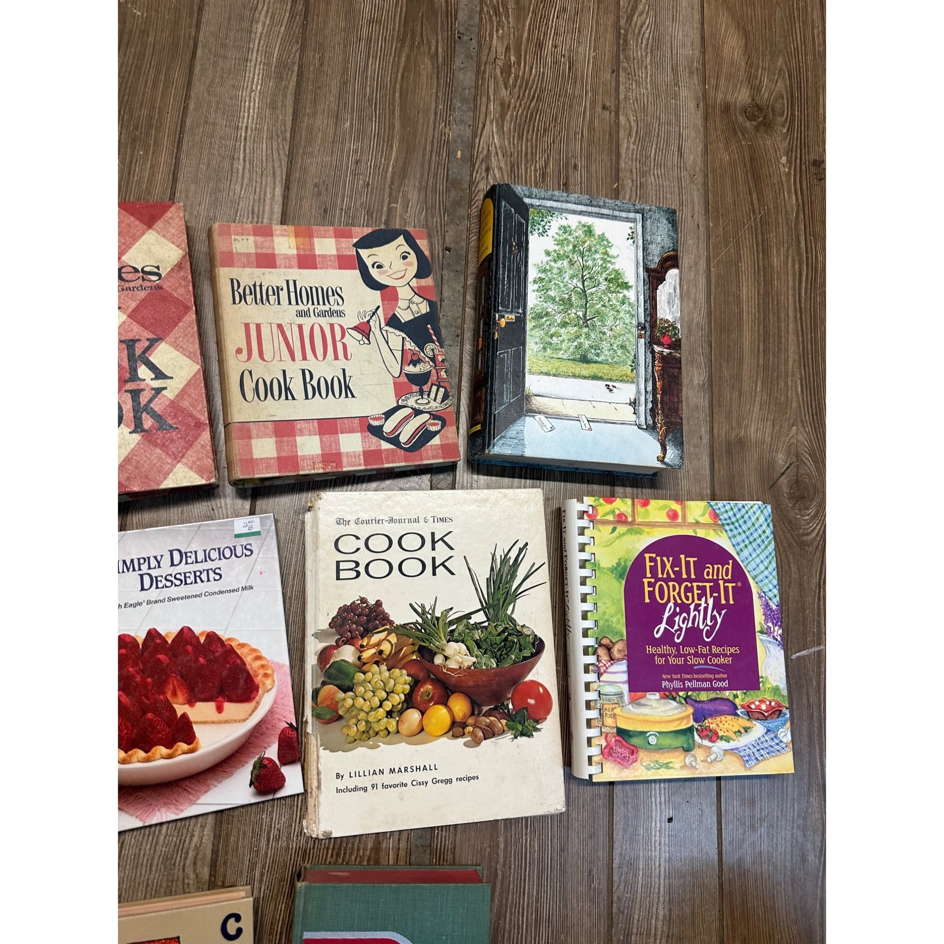 Vintage Cook Book Lot Recipes Better Homes & Gardens Pepperidge ++