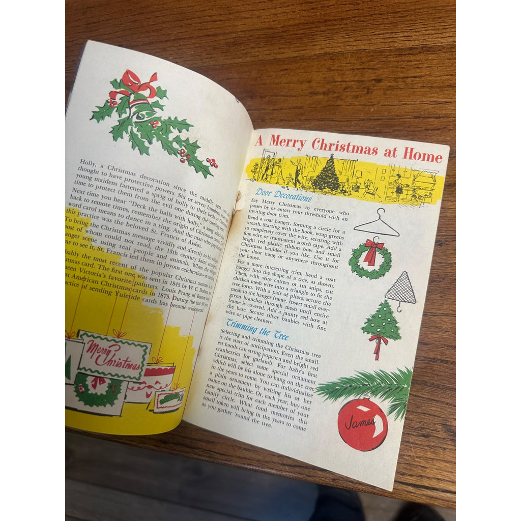 Vintage 1960s Merry Christmas Booklets Geo. Walter Brewing Co Beer Appleton Wis