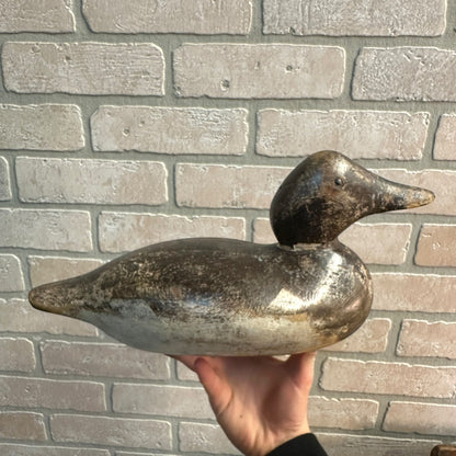 RARE Mason Goldeneye Hen Tack Eye Duck Decoy Wooden Original Paint