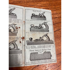 Rare Original 1881 Bailey's Bench Planes Stanley Rule & Level Co Tool Catalog
