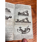 Rare Original 1881 Bailey's Bench Planes Stanley Rule & Level Co Tool Catalog