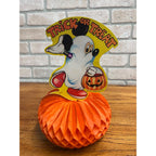 RARE Vintage 1980s Walt Disney Mickey Mouse Halloween Crepe Paper Diecut
