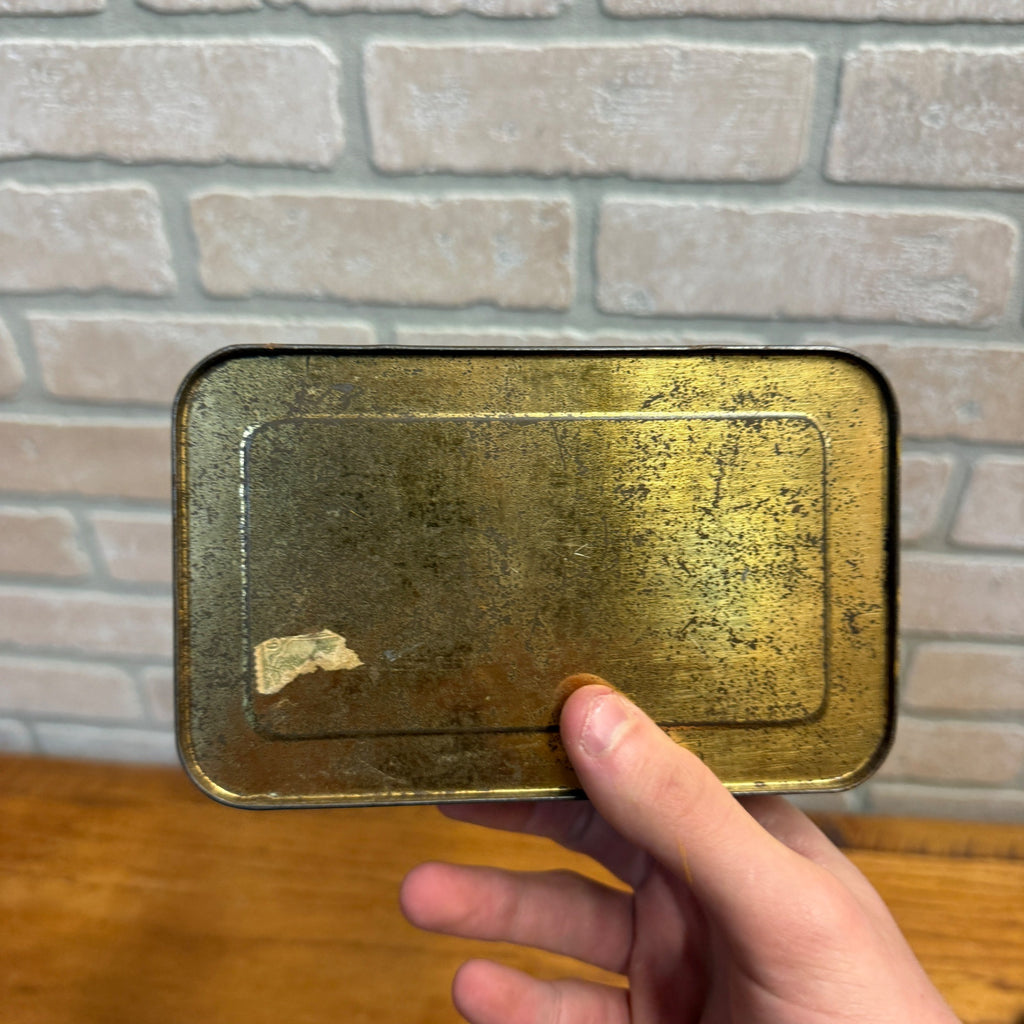 Vintage Taneyhill's Canton Ginger Orange Advertising Box Tin Kitchen