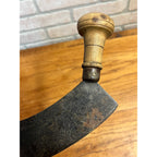Antique Signed PEUGEOT FRERES French Butcher Chef Herb Chopper Farmhouse