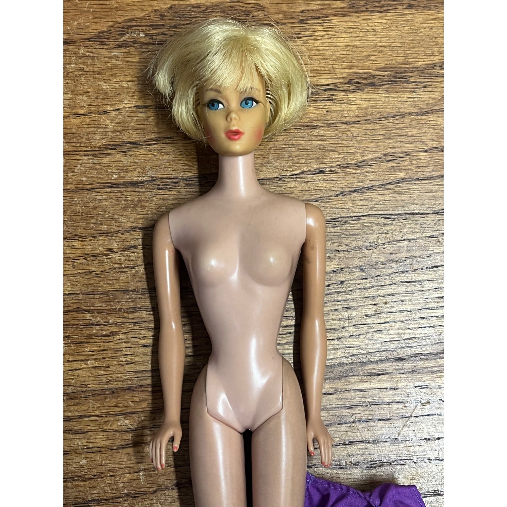 Vintage Lot (5) 1960s-70s Barbie Fashion Dolls Ken Skipper Mattel Brunette