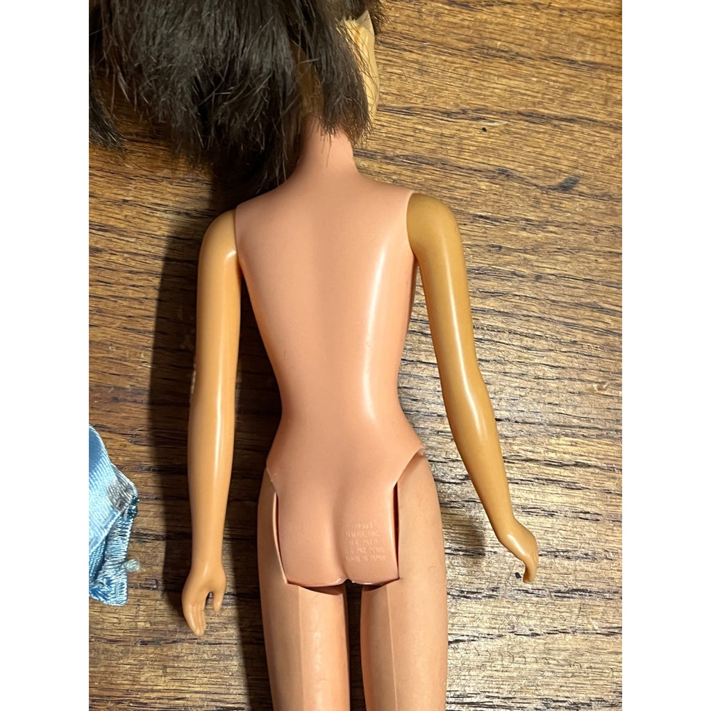 Vintage Lot (5) 1960s-70s Barbie Fashion Dolls Ken Skipper Mattel Brunette