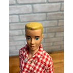 Vintage Lot (5) 1960s-70s Barbie Fashion Dolls Ken Skipper Mattel Brunette