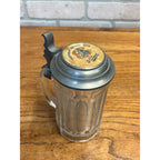Vintage Independent Brewing Association "Prima" Glass Beer Stein Mug Chicago