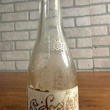 Vintage Saxton Sparkling Beverages 7oz Soda Pop Bottle Pennsylvania ACL