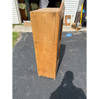 Antique Primitive Farmhouse Wood Pie Safe w/ Screen Door