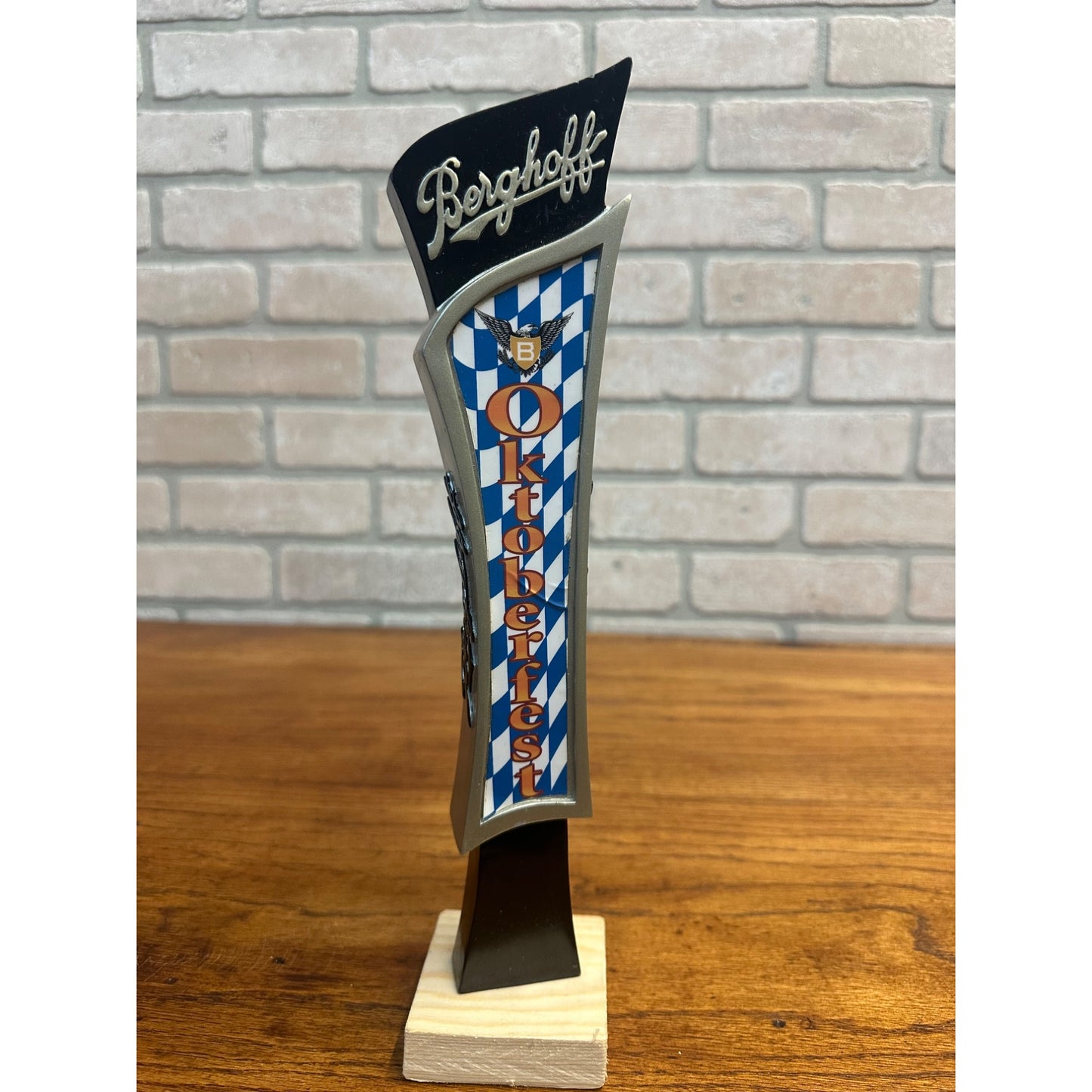 Vintage Berghoff Orktoberfest 11" Beer Tap Handle Bar Pub Tapper