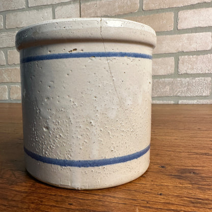 Vintage Red Wing Stoneware Parker-Hildebrand Co Boscobel Wis Crock Beater Jar