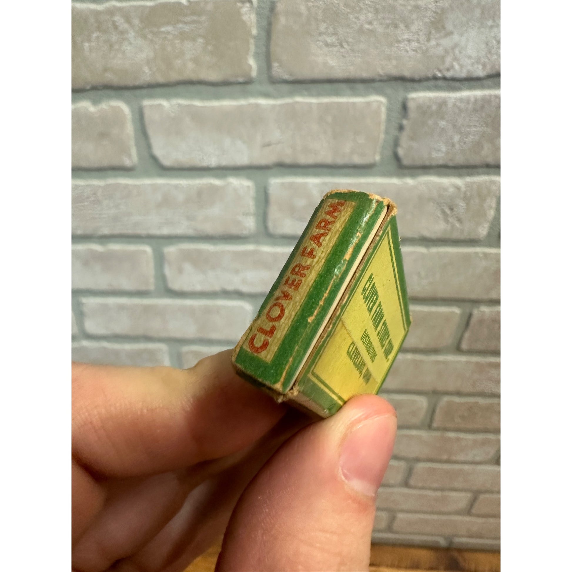 RARE Vintage 1930s Clover Farm Safety Razor Blades NOS Cleveland OH Box