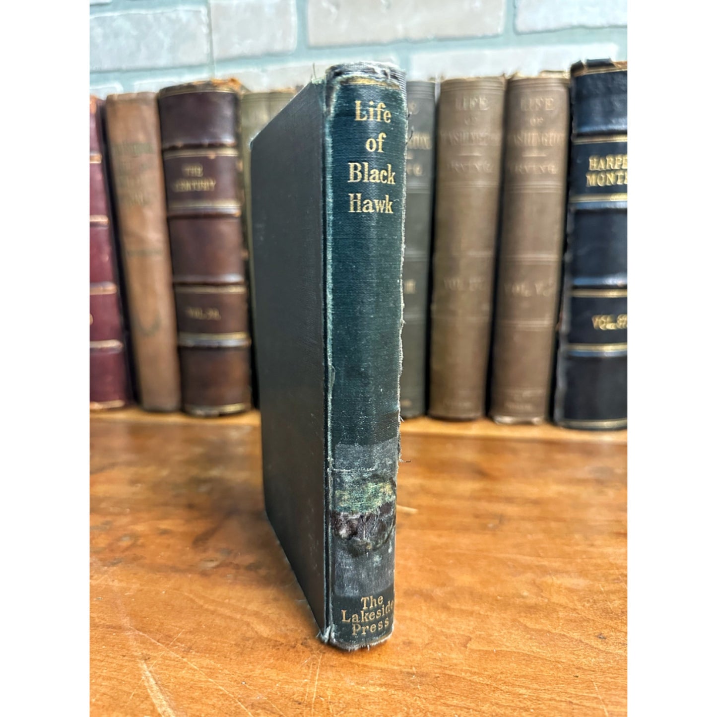 LIFE OF BLACK HAWK, LAKESIDE PRESS 1916, MILO MILTON QUAIFE