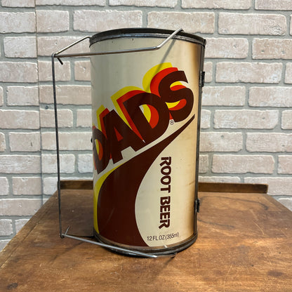 VINTAGE 1970'S DAD'S ROOT BEER THE BIG CAN-DO BARBEQUE GRILL & SMOKER BBQ