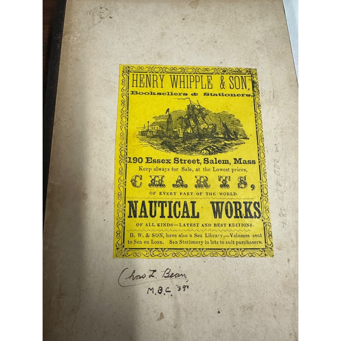 CIVIL WAR US NAVY 1857 THE KEDGE-ANCHOR , YOUNG SAILORS ASSISTANT HARDCOVER BOOK