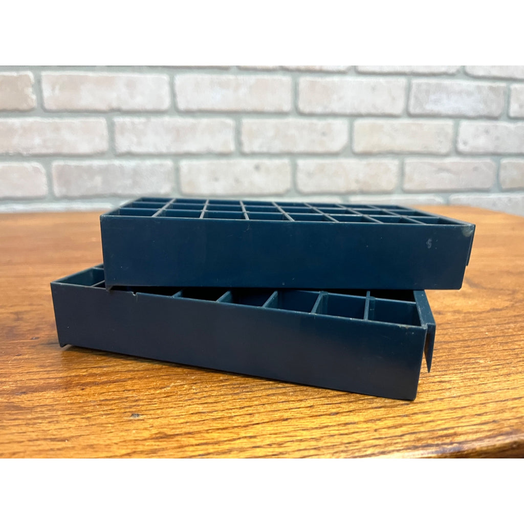 Vintage Rexall Drug Store Divided Plastic Drawers Advertising Store Display