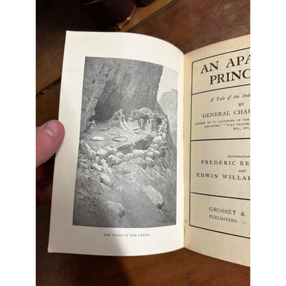 AN APACHE PRINCESS REMINGTON 1ST EDITION GENERAL CHARLES KING 1903